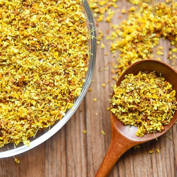 

2019 new osmanthus tea guangxi guilin flavor gold dried osmanthus fresh osmanthus dried flowers tea