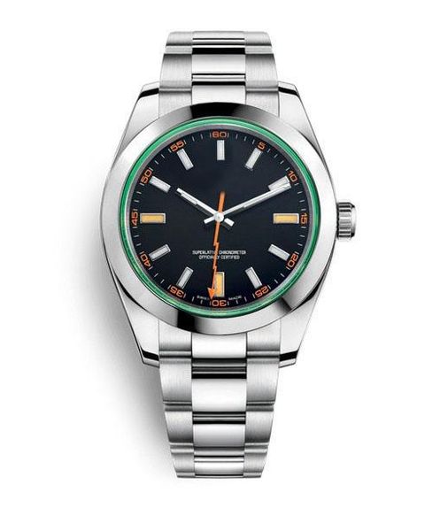 

business fashion watch 40mm ceramic bezel full stainless steel automatic mechanical men's watch, Slivery;brown