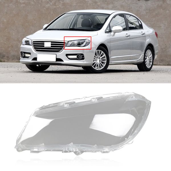 

capqx for great wall voleex c50 14-16 front headlight head lamp cover lampshade waterproof clear lamp shade lampcover trim hood