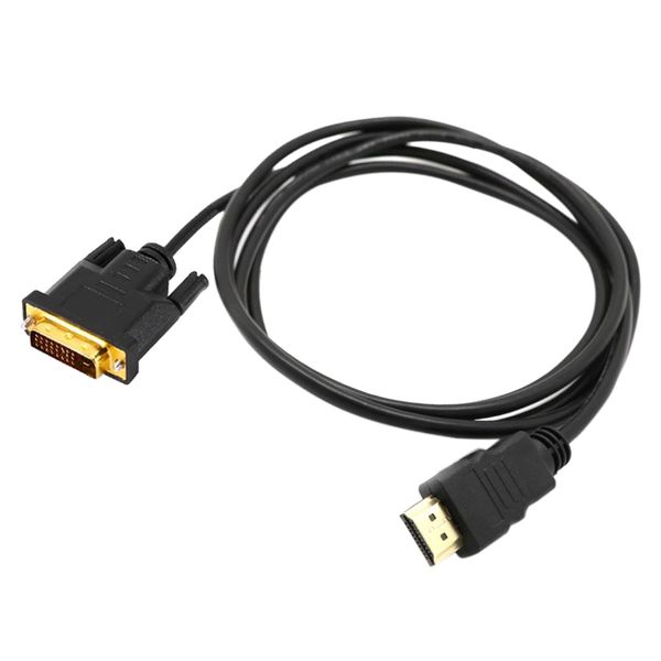 

позолоченный кабель-адаптер hdmi-dvi dvi-d male to male 1,8 м