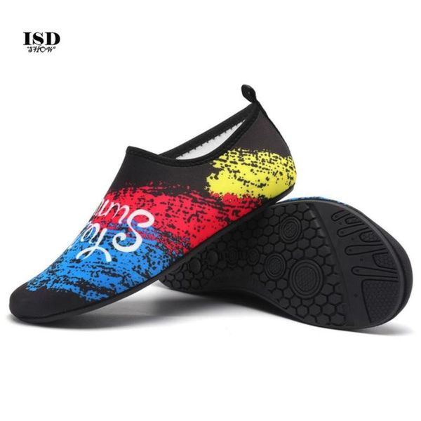 

klv summer outdoor swimming water shoes men and women beach shoes flat soft walking lover yoga sneake