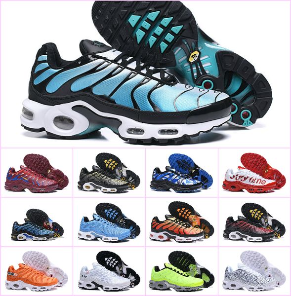 

2019 designer plus tn se greedy running shoes mens trainers chaussures tns ultra breathable sneakers zapatillas de sports schuhe size 40-46, Black
