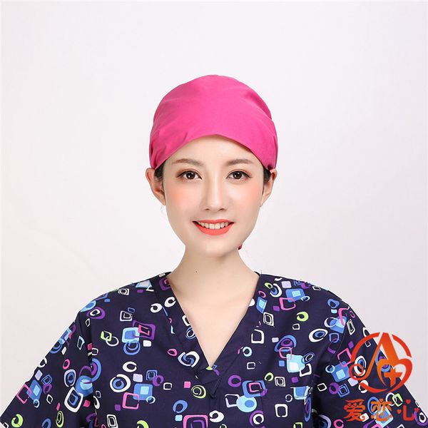 

headscarf pirate c cotton operating room hat beautician hat