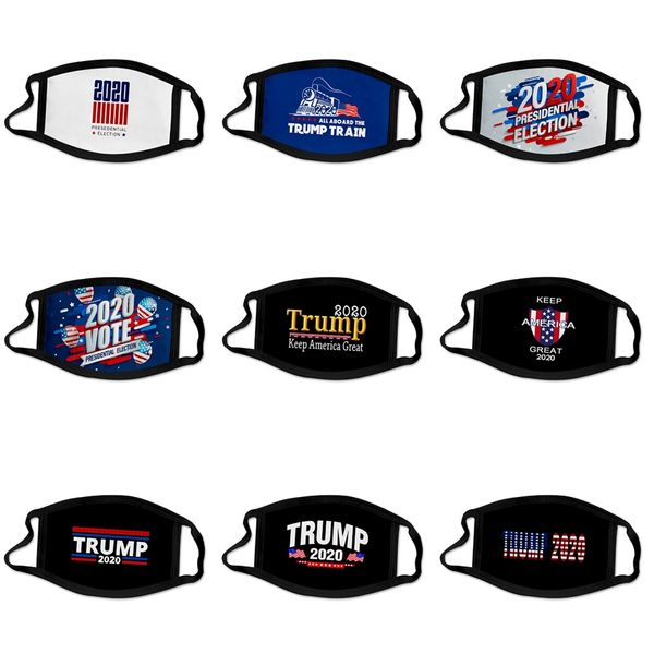 

дизайнер trump маски для лица маски ткани face masque многоразового фильтра гражданской mascherina рм2,5 защита мы дети хлопок маски толстог, Black