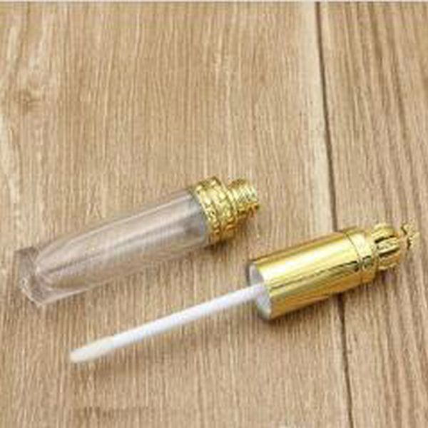 

8ml lipstick container with crown lid transparent lip gloss tube lip balm bottle cosmetic tube 8ml lipstick container with crown lid qitqw