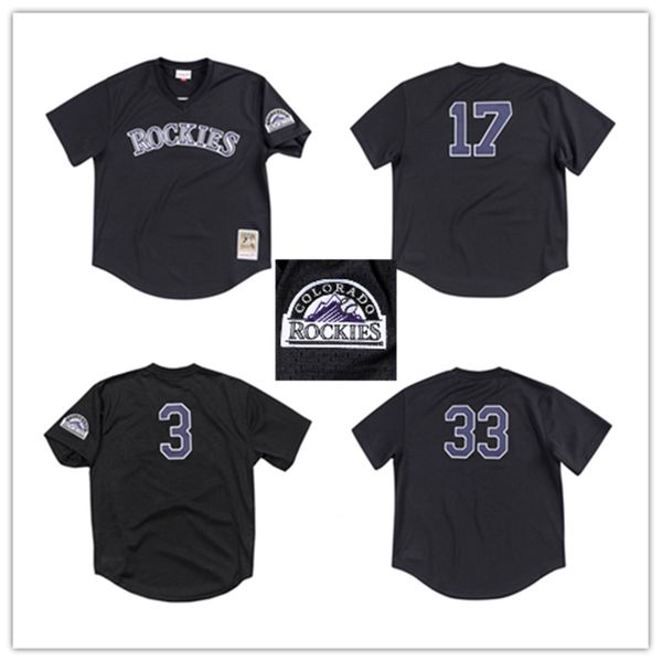 

Colorado Dale Murphy 1993 Authentic Mesh BP Jersey Rockies 1997 Larry Walker 1998 Todd Helton Baseball Jerseys