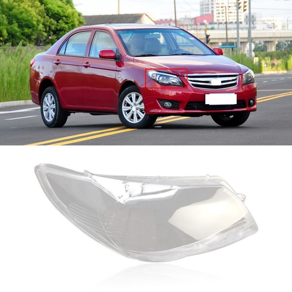 

capqx for byd l3 09-15 front head light transparent headlight lampcover waterproof head lamp cover lampshade lamp shell shade