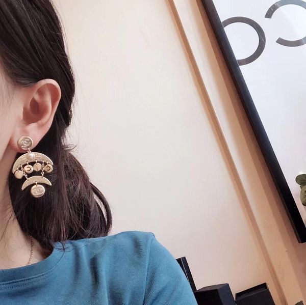 

fashion earringsluxury design earrings for woman brass 925 silver pin earring jewelry supply