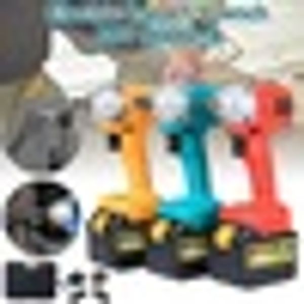 

88v 10000mah 110v-220v electric wrench lithium-ion drive brushless/ cordless power impact wrench 320nm torque power tools