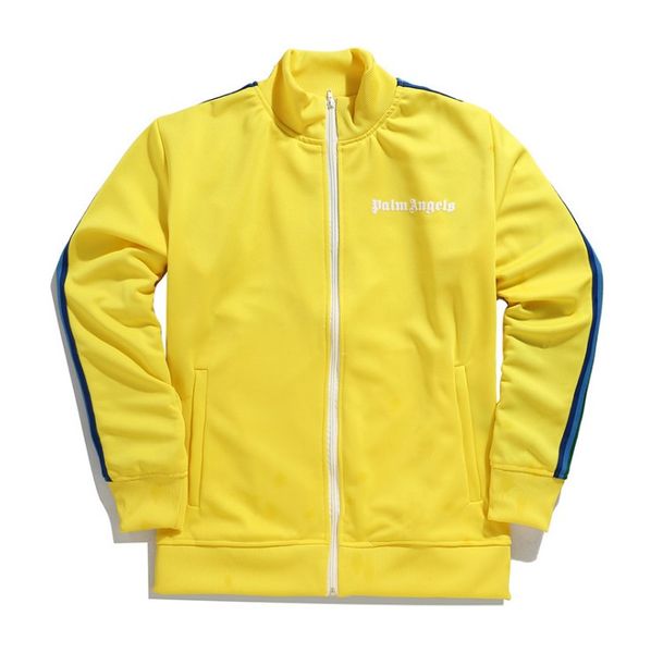

Palm Angels jacket Women Men High Quality Autumn Winter Streetwear Casaul Palm Angels PA Yellow Black White Jacket