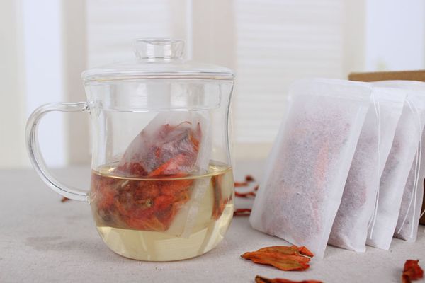 

100 pieces 8*10cm filter paper bags tea bags empty powder filter tea bags