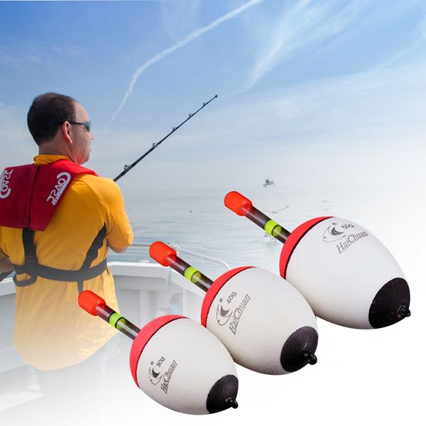 

upgraded version eva fishing float 10g/20g/30g/40g bobber night luminous sticks pot-bellied belly fishing tackle tool