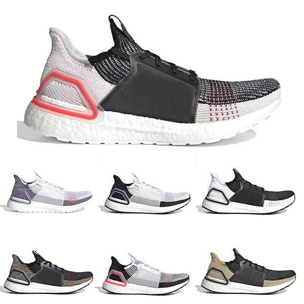 

2019 New Ultra Boost 19 Designer Men Sneakers Women Panda Cloud White Active Bat Orchid Ultraboost Trainers Breathable Sports Running Shoes