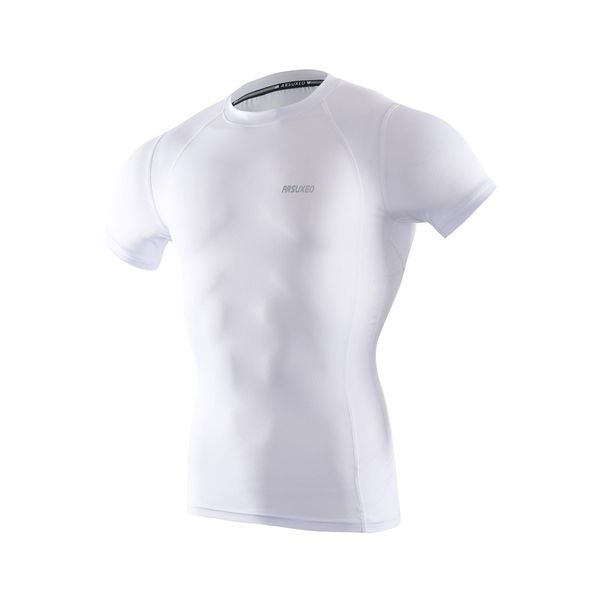

arsuxeo cycling jersey for riding sports bike jersey men cycling clothing breathable short sleeve tight fit, Black;red