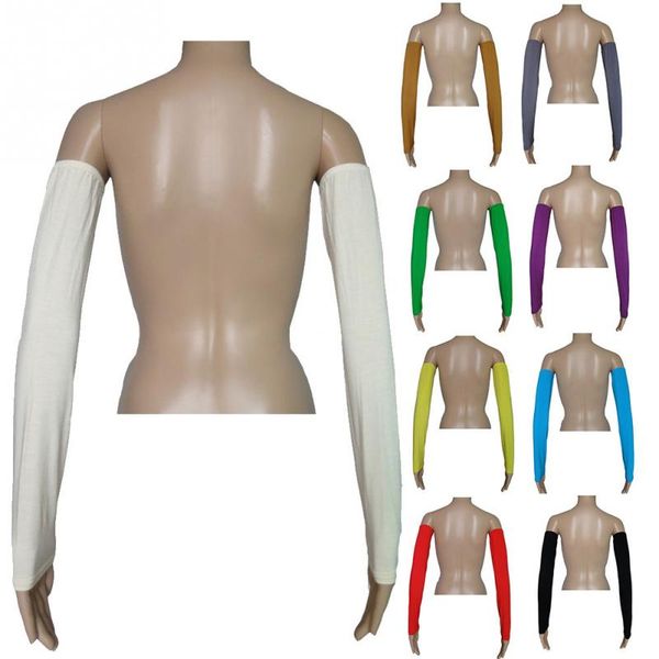 

women long sunscreen arm sleeves outdoor uv arm cover sleeves, Blue;gray