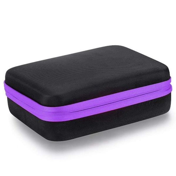 

30 grid, essential oil storage package, finishing package, oil box (purple
