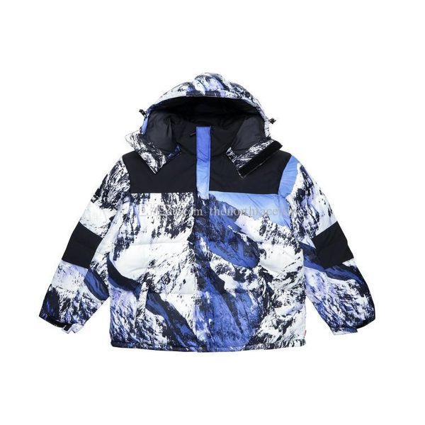

mountain baltoro winter jacket blue white down jacket men women winter feather overcoat jacket warm coat