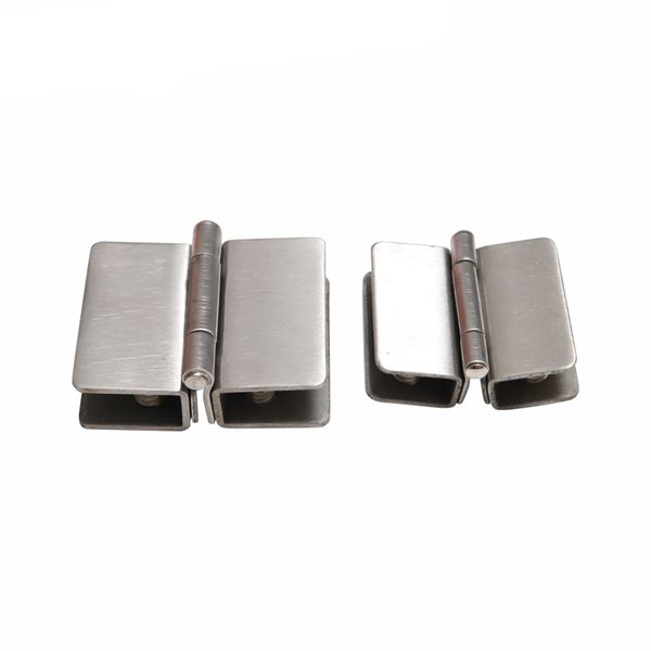 2019 Stainless Steel Glass Hinge Fit 8 10mm Thickness Wall Mount