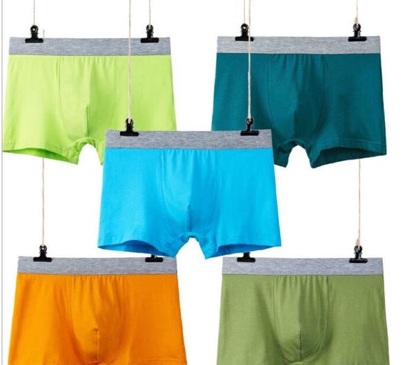 

mens contrast color underwear comfortable panelled underpants boxers for men 10 colors male underpants clothing ing, Black;white