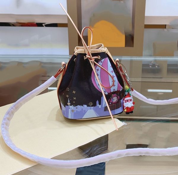 

дизайнер роскоши сумки кошелек ведро l цветочным узором дизайнерские сумки плеча crossbody кошельки дизайнер дамы кошелек сумка