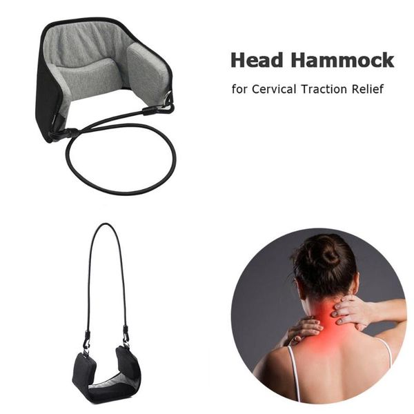 

portable cervical traction device head neck traction massage pain relief anti fatigue sling devices outdoor therapy relax appara