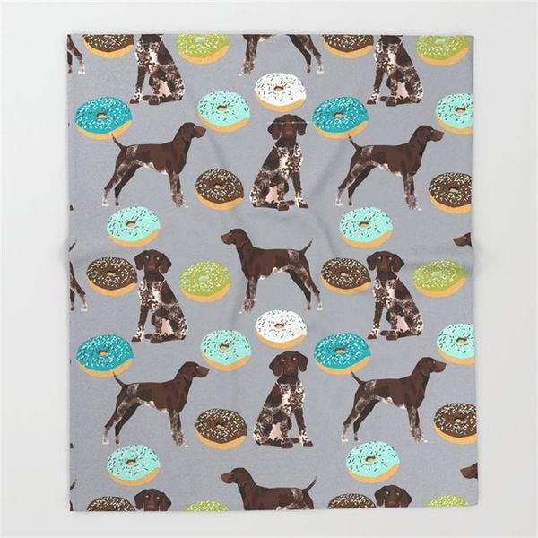 

pointer donuts blanket funny printed soft boy girl baby coral fleece shorthair blankets muti-size spring warm sofa bed sheets