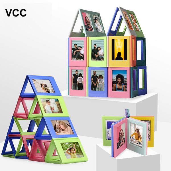 

diy p frame magnetic building block p frames child ps frames puzzle toy gif random combination picture frame