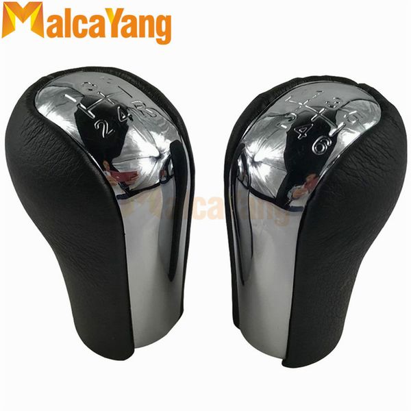 

leather 6 speed mt gear shift knob for corolla verso rav4 yaris 92-09 car gearshift shifter lever stick head ball arm pen