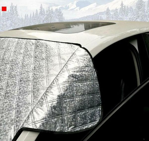 

automobile slivery car window cover sunshade snow covers reflective foil for all car windshield prevent frost/mist anti-uv wh