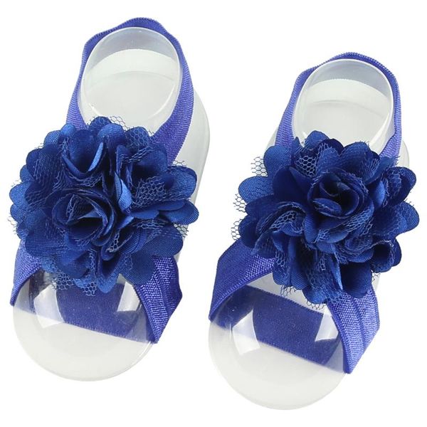 

20pairs/lot,5cm mesh fabric flower with foot headband cute sale, Slivery;white