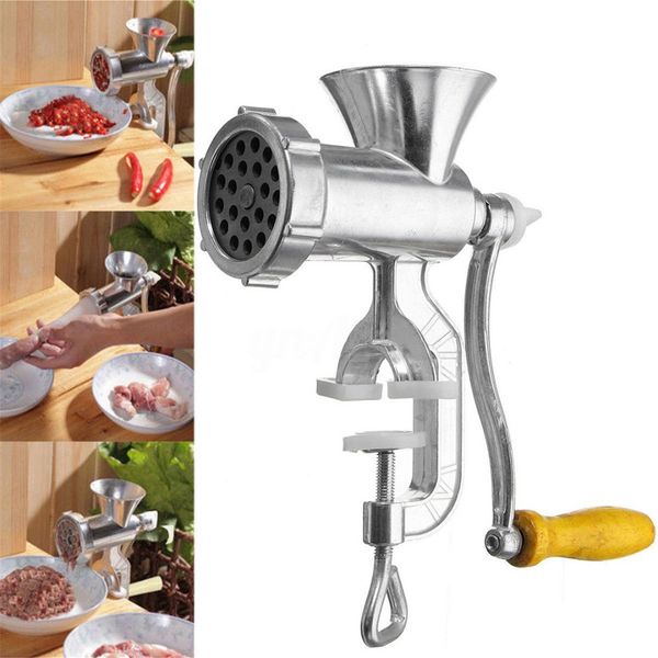 

руководство столовой мясорубки колбаса лапши handheld making гаджет мясорубка лапшерезки crank главная кухня кулинария инструменты