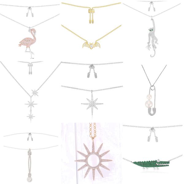 

fahmi 100% 925 sterling silver janvier collection pink crystal diamond flamingo style meteor fashion lady silver pin bat spirit monkey shape