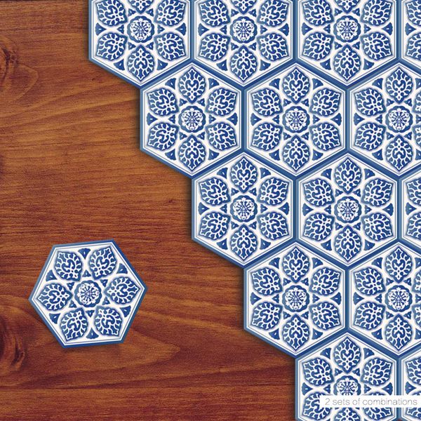 

diy детская комната стены стикеры 3d виниловые обои синий белый фарфор anti-slip водонепроницаемый самоклеющиеся обои кухня
