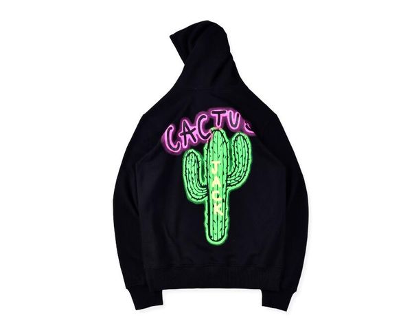 

astroworld hoodies hip hop men women autumn cotton pullover travis scott cactus jack airbrushed hoodie sweatshirt size s-xl, Black