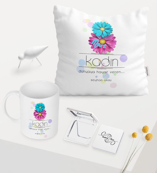 

women depends custom white mug mirror pillow set-9