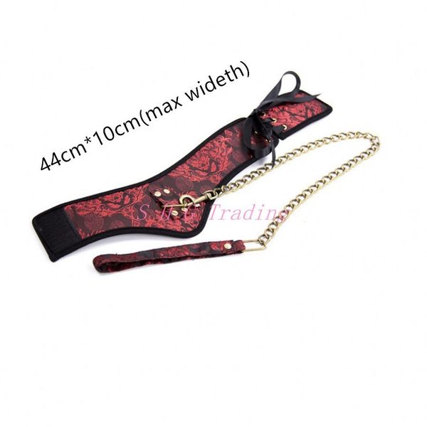 

pattern faux silk and leather #r76jouets bondage collar cool + sexuelstoys for leash adults hjvce