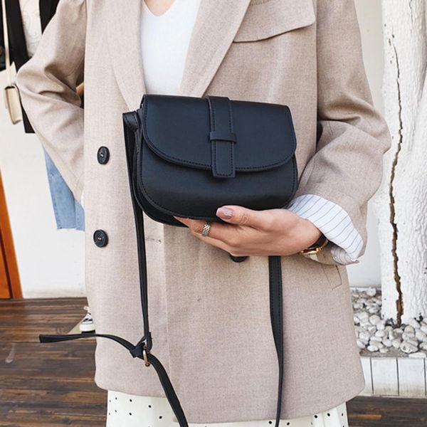 

fashion women solid color leather messenger pouch crossbody shoulder bag