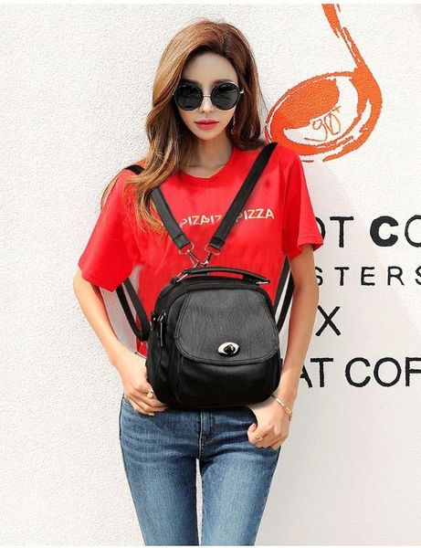 

2020 new women's backpacks fashion personality ladies backpack korean casual ladies backpack