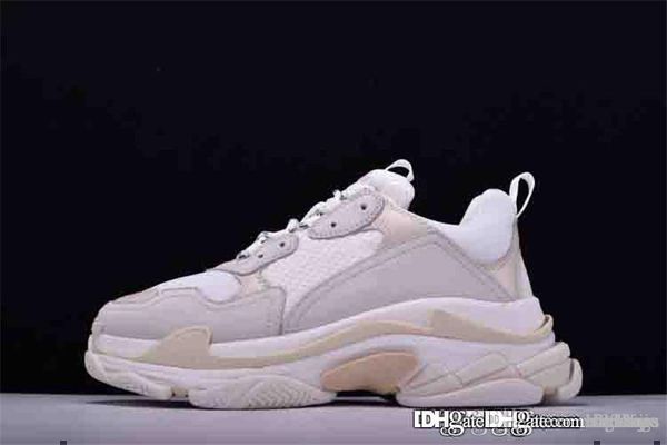 

no.2balenciag20 triple s sneaker grey blue trainers retro version yellow green runner grey black red 490671w06f19000 with box