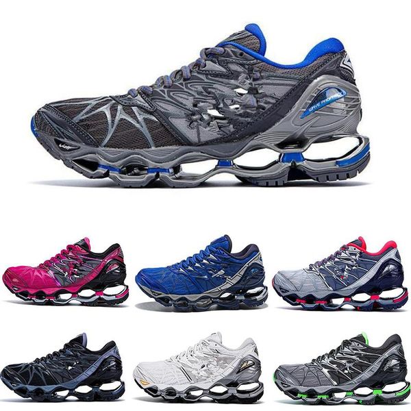 

new arrival mizuno wave prophecy 7 men designer sports running shoes mizunos 7s mens trainers sneakers shoes size 36-45