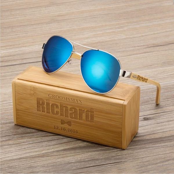 

personalized groomsman wooden sunglasses, engraved sunglasses with wooden box, mens bachelorette christmas gifts, White;black