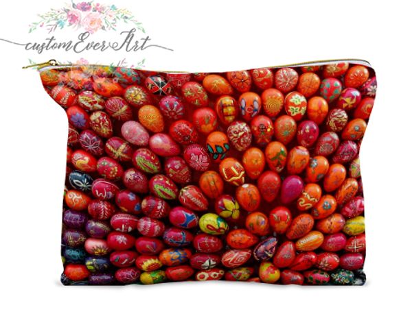 

easter cosmetic bag cosmetic case pouch makeup bag cute travel for women gift