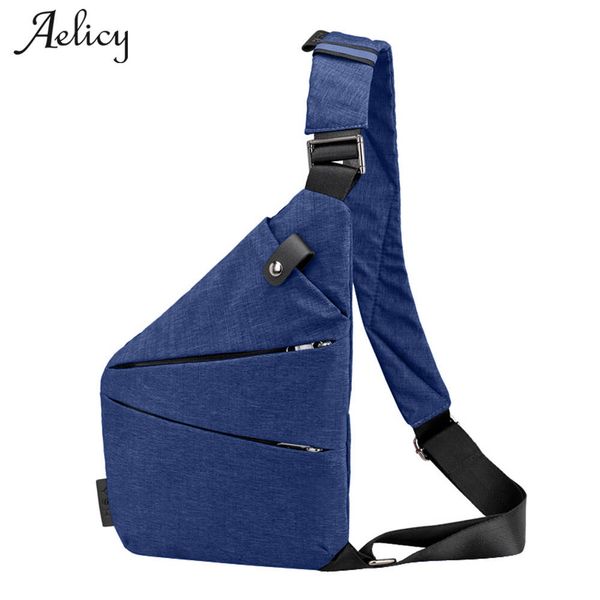 

aelicy luxury fashion canvas chest men simple single shoulder bags for men crossbody bags anti theft male messenger bag
