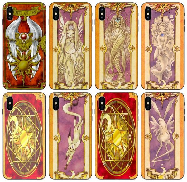 

tongtrade] sakura card captor the clow case для iphone 11 pro max x xs xr 8 7 6s 5s plus samsung s10 5g huawei y5 motorola g4 fashion case
