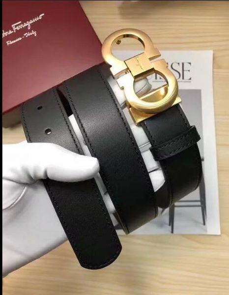 

fashion belt genuine leather men belt designer h smooth buckle mens belts for women luxury belt jean, Black;brown