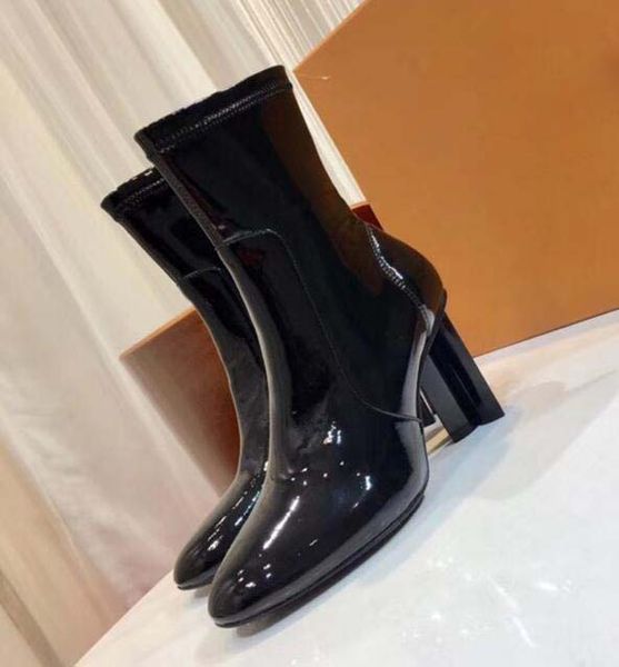 

world tour desert boot designer women boots platform boot spaceship ankle boots,5cm heel flamingos medal martin boots heavy duty soles w03, Black