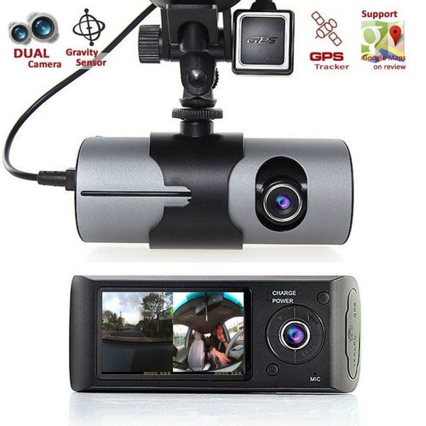 

2.7" vehicle 1080p car dvr camera g sensor video recorder dash cam dual lens movie playback function support gps module