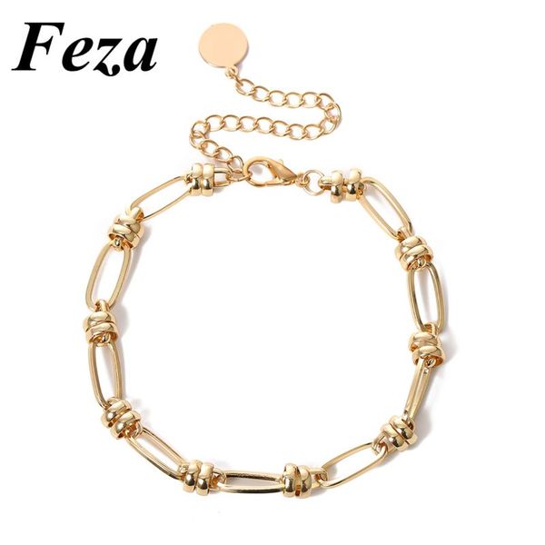 

punk golden round circle chain choker necklace for women statement 2020 fashion thin cross chain charm necklace jewelry, Golden;silver
