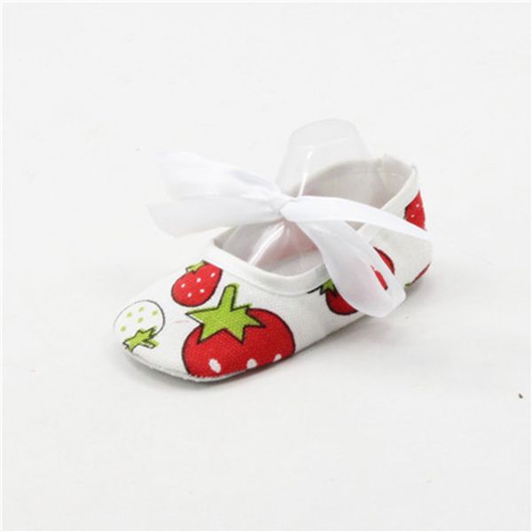 

msmax baby shoes girl fabric patch soft sole silk cross-tied leopard grain baby home causal infant shoes