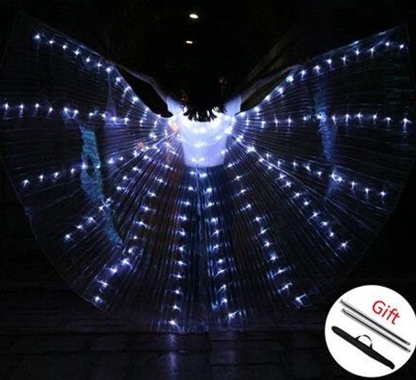 

women belly dance isis wings led isis wings accessory costume butterfly wings egyptian with sticks